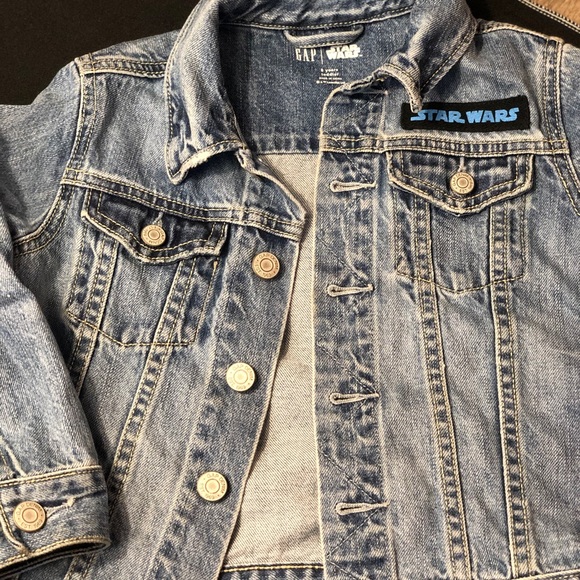 gap star wars denim jacket